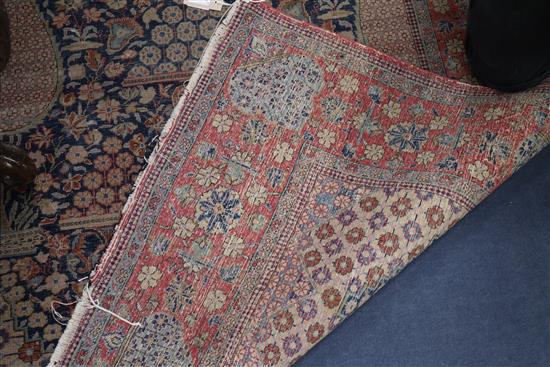 A Tekke Bokhara rug and a similar smaller rug 200 x 128cm and 165 x 95cm